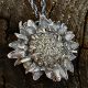 large sterling silver sunflower necklace